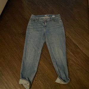Old navy size 6 mid rise boyfriend jeans